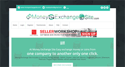 Desktop Screenshot of moneyexchangesite.com